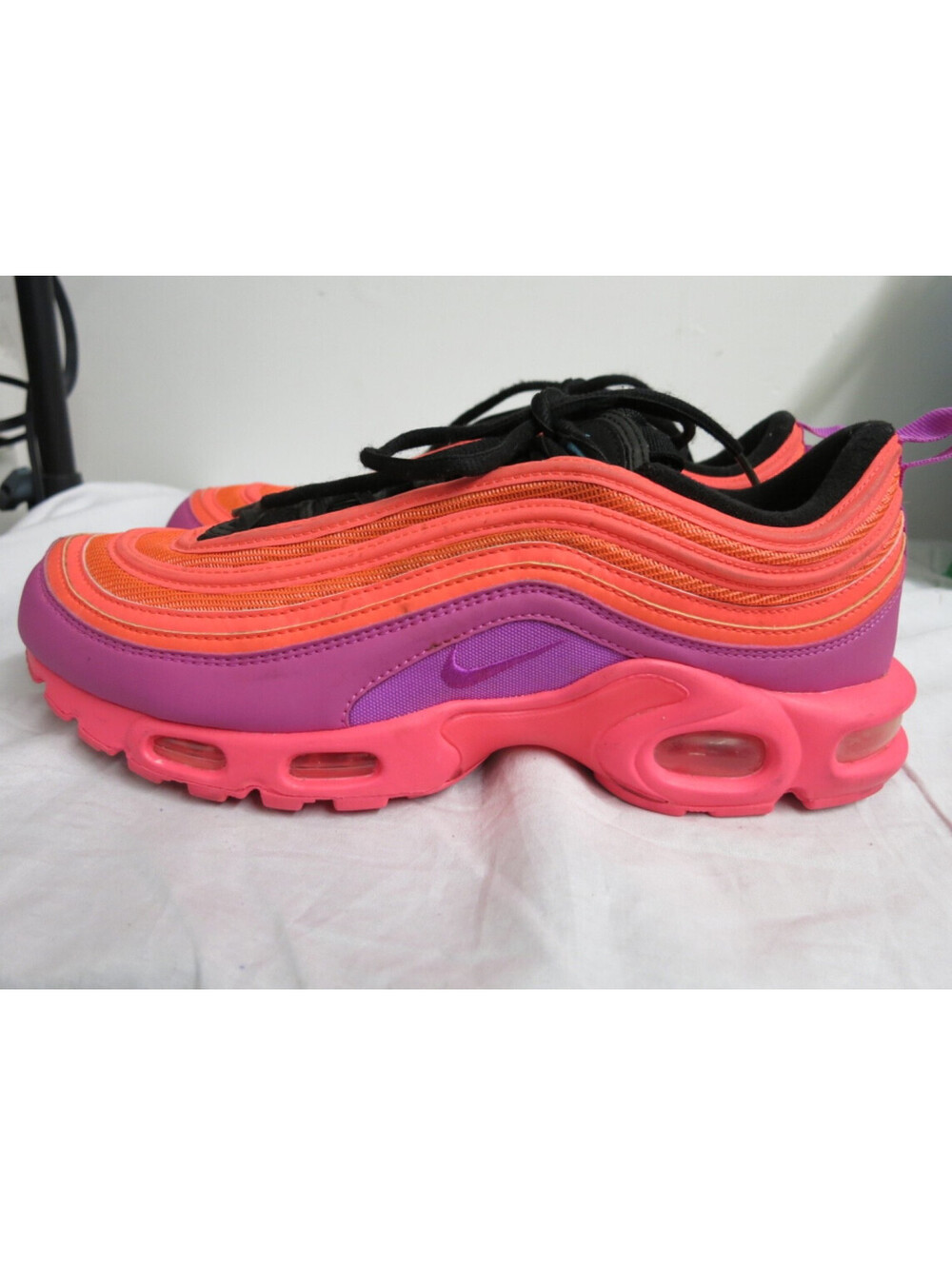 Nike Air Max Plus/97 'Racer Pink Hyper Magenta Mens Size 9.5 AH8143-600